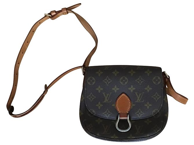 Bolsa Louis Vuitton Saint Cloud GM de couro ébano