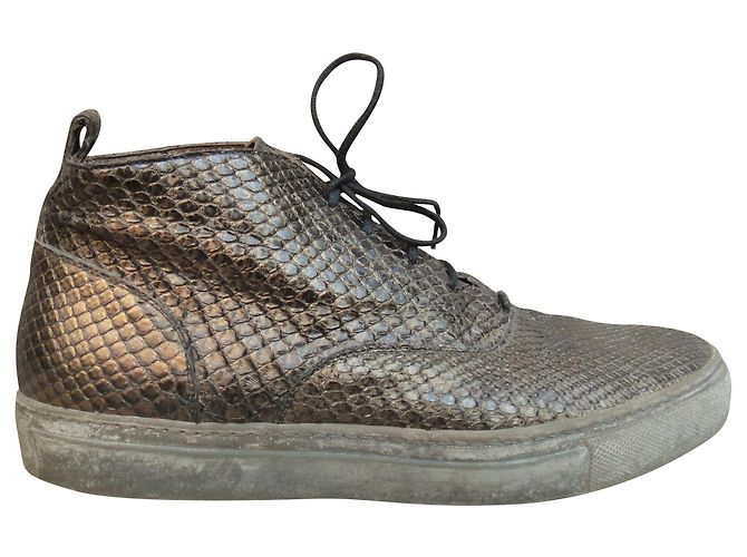 Sartore p sneakers 38,5 in python Bronze