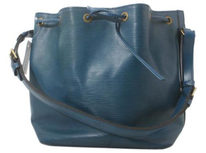 Louis Vuitton Noé Blue Patent leather  ref.217069