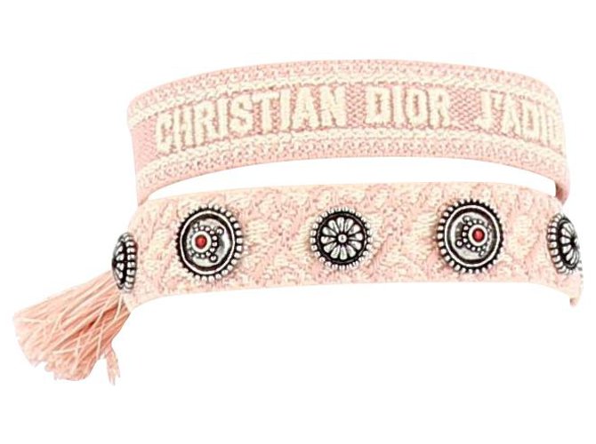 J'Adior Bracelet Set • Rose Des Vents Dior Oblique Cotton – Dior Couture UAE