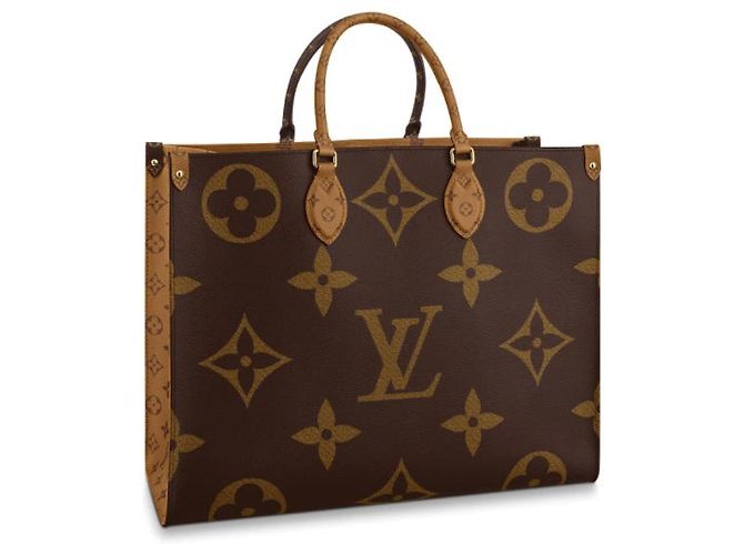 Louis Vuitton Onthego GM Monogram Giant Canvas Marrom