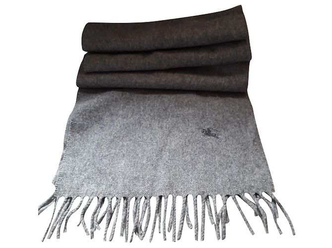 Burberry Sciarpe da uomo Grigio Lana