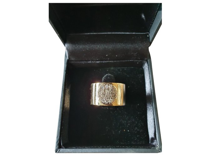 Bonito anillo inspirado en el anillo Dinh van Athénas Gold hardware Oro amarillo  ref.217406