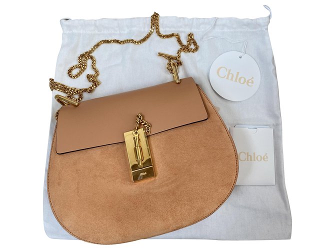 Drew Chloé Handbags Leather  ref.217421