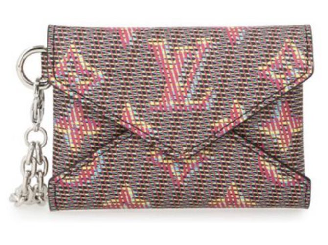 Louis Vuitton Collar LV kirigami nuevo Roja Cuero  ref.217498