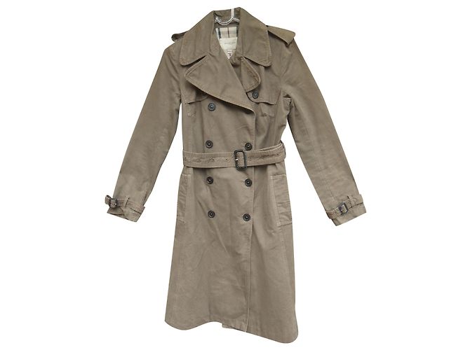 gabardina burberry london 36 Caqui