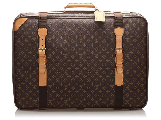 Satellite Louis Vuitton Brown Monogram 70 Cuir Toile Marron  ref.217536