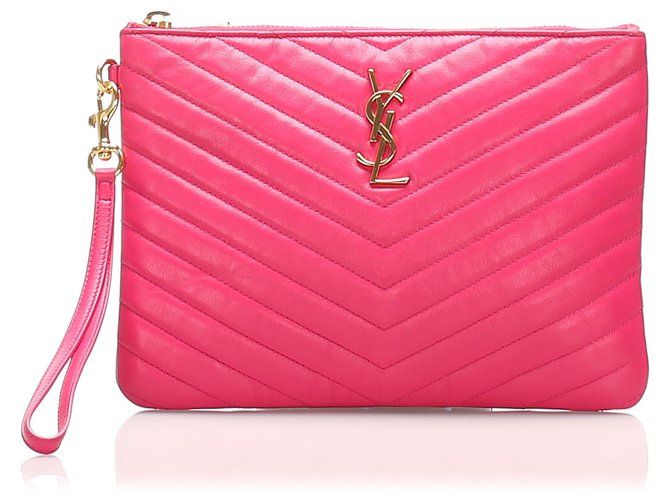 New YSL wallet on a chain pink purse crossbody bag | Ysl wallet, Pink purse,  Ysl wallet on chain