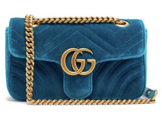 Marmont gucci Velours  ref.217858