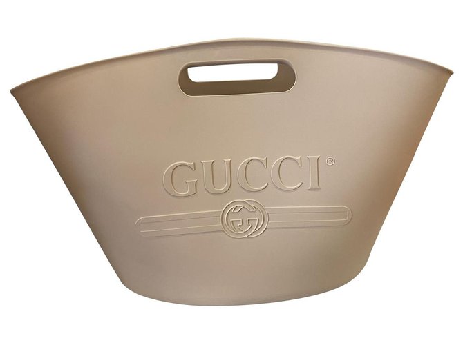 Gucci Rubber tote Pink  ref.217870