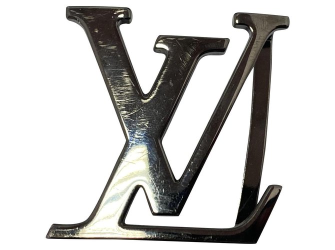 Louis Vuitton ceinture initiale Cuir Noir  ref.217874