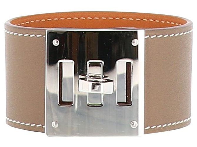 Hermès Hermes bracelet Brown Leather  ref.217698