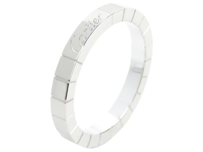 Cartier Silver Lanieres Ring Silvery Metal  ref.217833