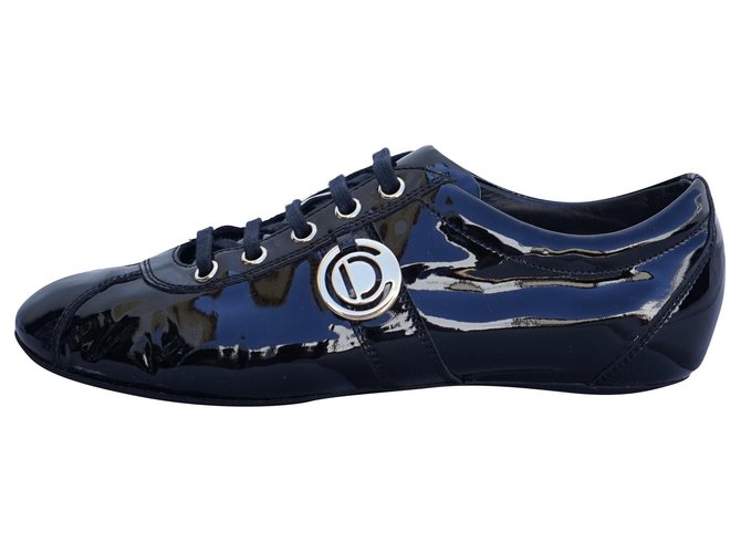 Dior Sneakers Black Patent leather  ref.218207