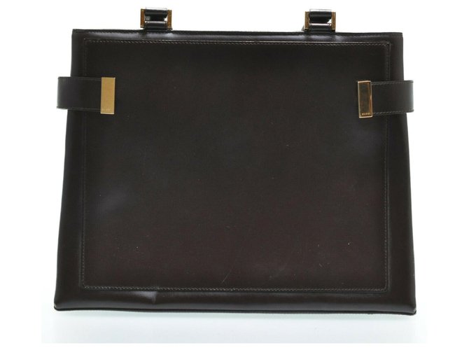 Gucci Shoulder Bag Brown Leather  ref.218253