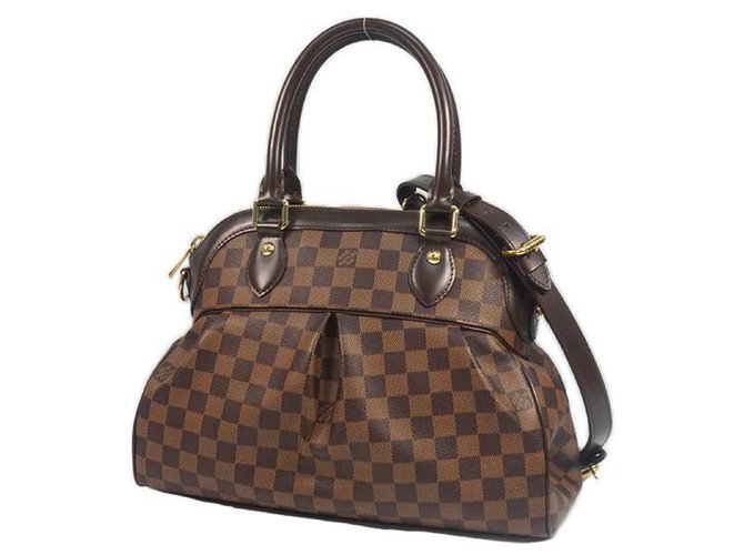 LOUIS VUITTON Trevi PM Womens handbag N51997 damier ebene Cloth  ref.218519