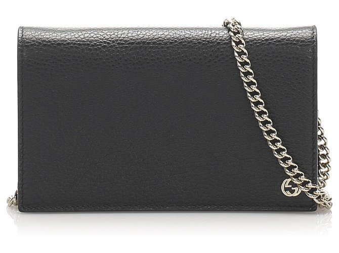 Gucci Gucci Black Betty Leather Wallet 
