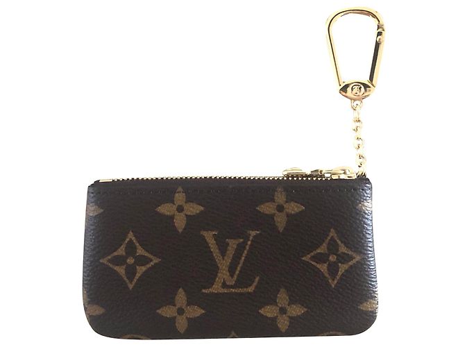 Louis Vuitton key pouch in monogram canvas Brown