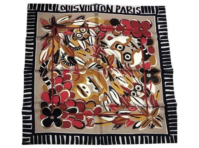 Louis Vuitton scarf Multiple colors Silk  ref.218817