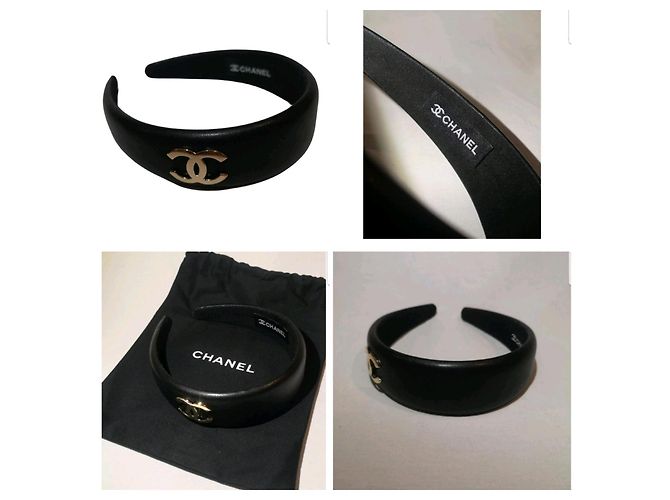 Cabeça de Chanel Preto