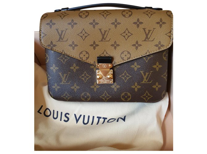 Louis Vuitton Metis reverse monogram Caramel Leather ref.218833 - Joli  Closet