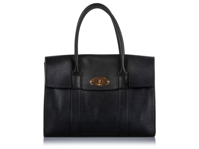 mulberry black handbag