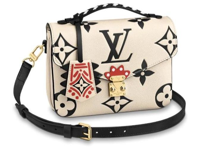 Louis Vuitton Amuletos bolsa Crema