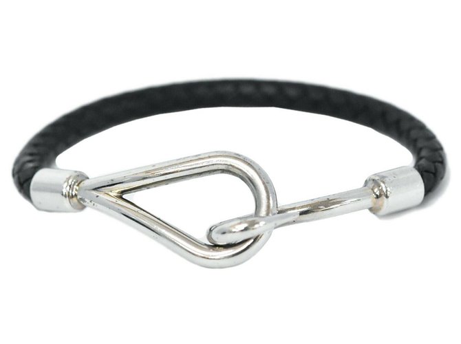 Hermès Hermes bracelet Black Leather  ref.219253