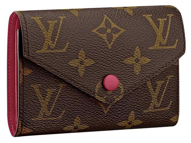 Louis Vuitton LV Victorine new Fuschia Leather ref.219544 - Joli