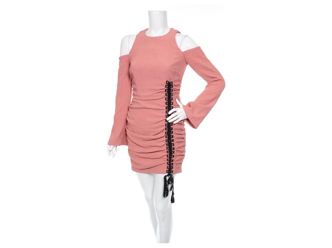 Rebecca Vallance Dresses Pink Polyester Elastane  ref.219571