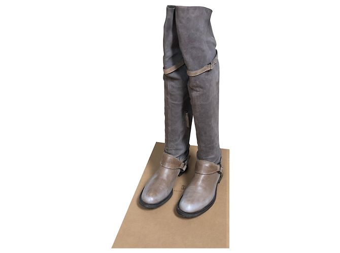 Botas Brunello Cucinelli de piel / nobuck