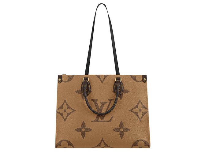 Louis Vuitton LV Onthego MM new Brown Leather  ref.219659