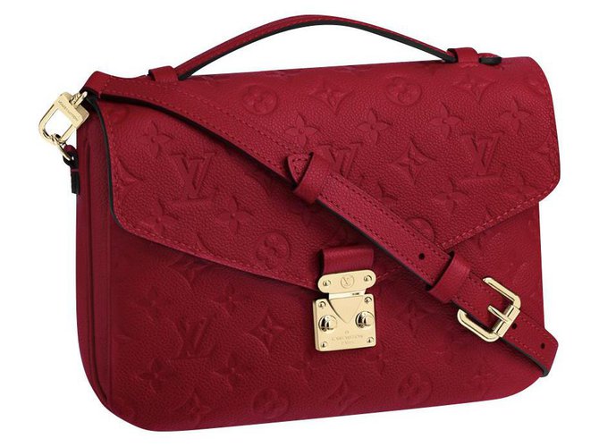 Louis Vuitton LV Metis leather new Red  ref.219667