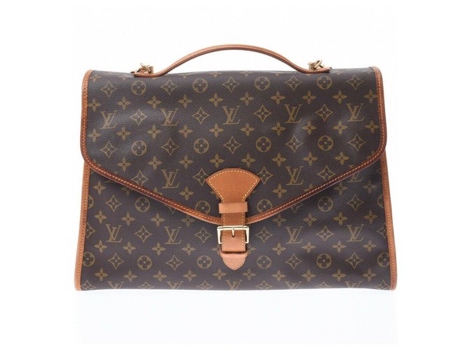 Louis Vuitton Beverly Brown Cloth  ref.219683