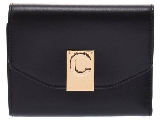 Céline Celine wallet Black Pony-style calfskin  ref.219706