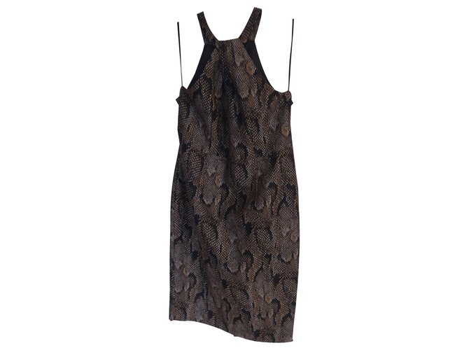 Isabel Marant Pour H&M Kleid Pythonprint Python drucken 