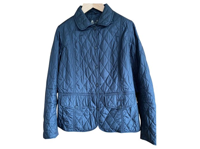 Barbour lightweight quilted jacket Black Polyester  ref.219720
