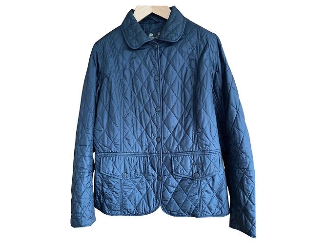 Barbour leichte Steppjacke Schwarz
