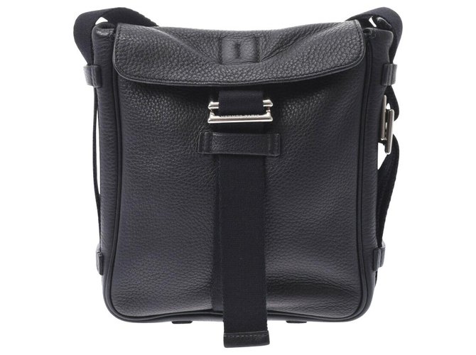 Borsa a tracolla Hermès Nero Pelle  ref.219748