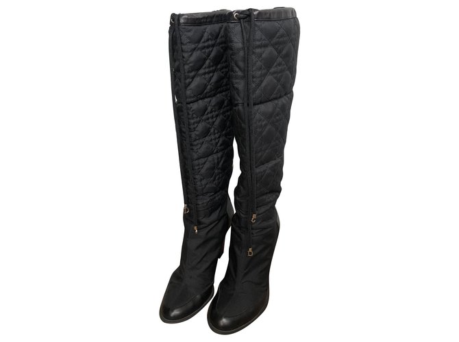 Dior boots Noir  ref.219990