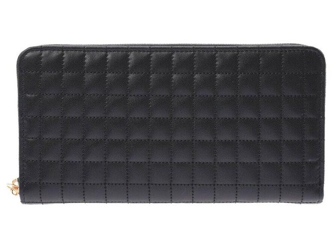 Céline Celine wallet Black Pony-style calfskin  ref.220041