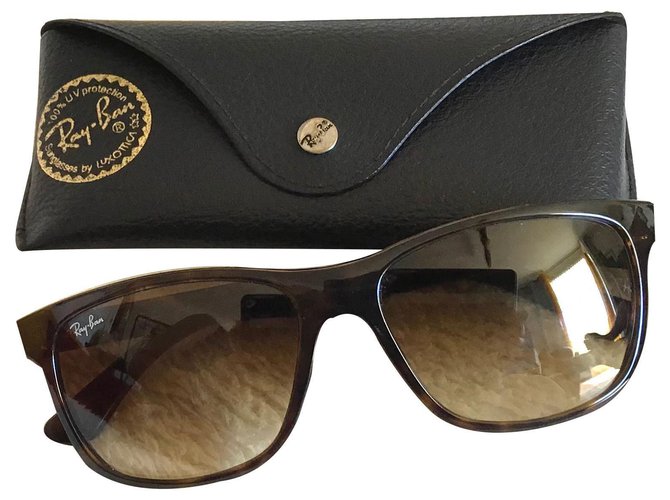 Ray-Ban RB 4181 Brown Plastic  ref.220202