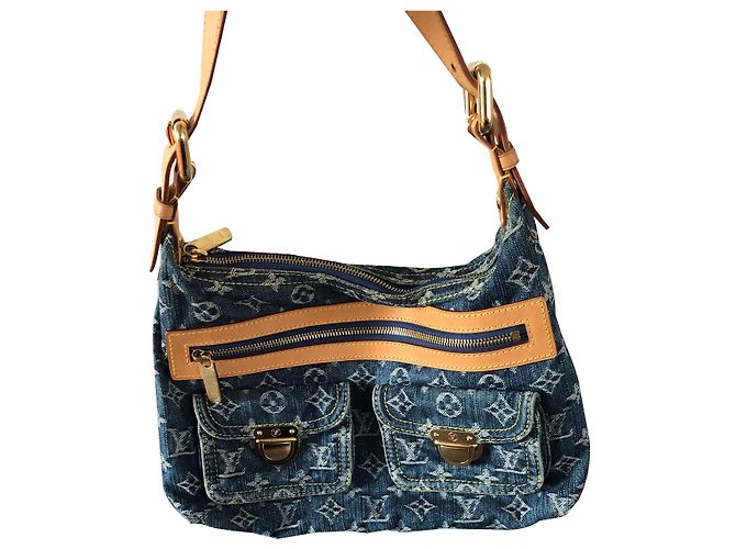 Louis Vuitton Baggy PM Monogram azul vaquero