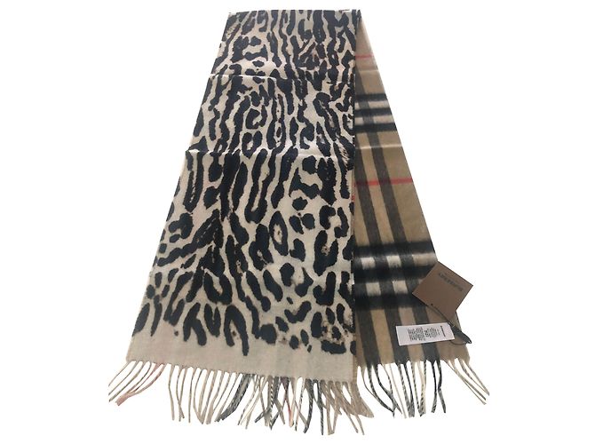 Sciarpa BURBERRY double-face cachemire