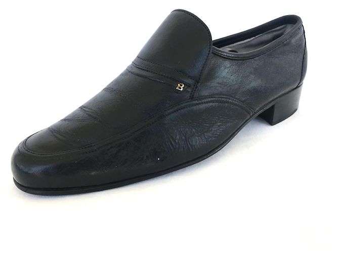 Bally Sligo Loafer aus schwarzem Leder