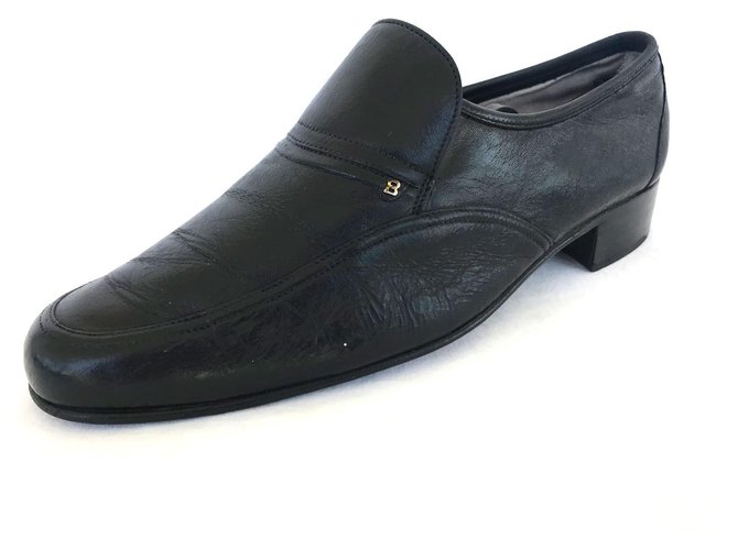 Bally Sligo Negro Cuero  ref.220537