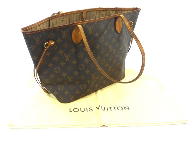 Louis Vuitton Monogram Neverfull MM Brown Cloth ref.963702 - Joli Closet