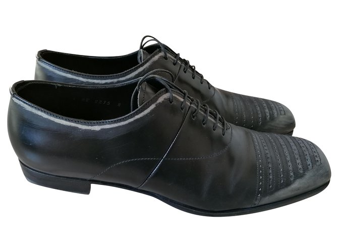 Prada Classic Black Leather  ref.220626