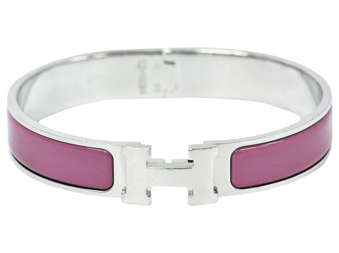 Hermès Hermes bracelet Pink Metal  ref.220698
