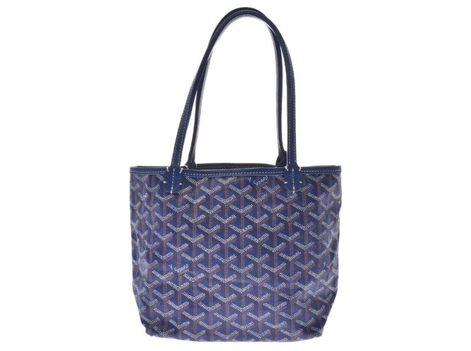 Goyard Handbag Blue Cloth ref.220907 - Joli Closet